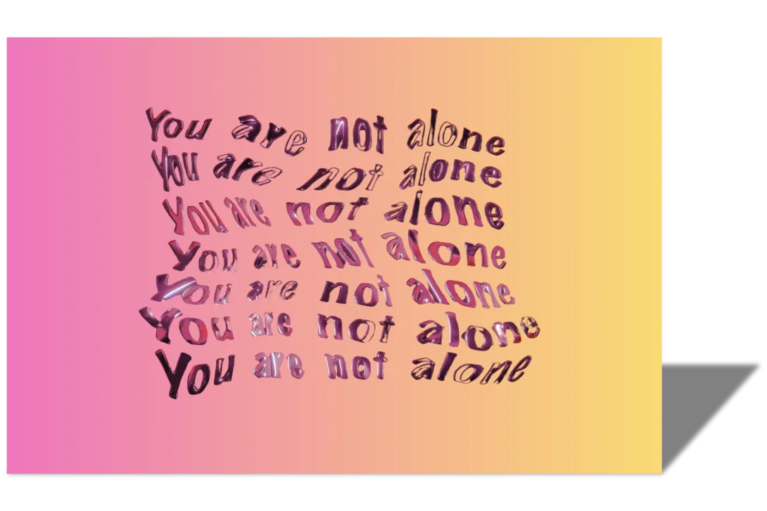 Du bist nicht allein